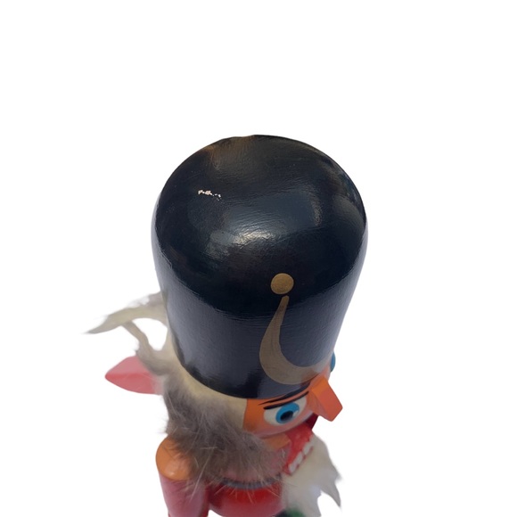 VEB Hodrewa Rothenthal Nutcracker Red Wooden Soldier - Picture 8 of 9